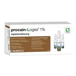 Outlet Procain-Loges 1% Injektionslösung Ampullen, 50X2 ml Procain