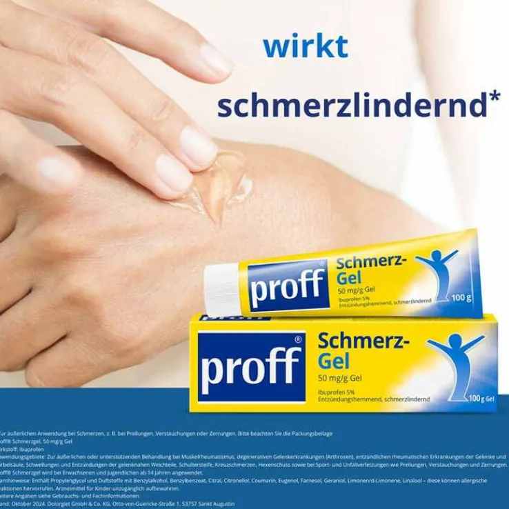 Proff Schmerzgel 50 mg/g, 100 g