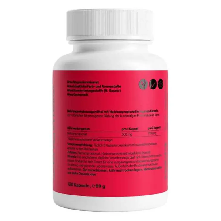 Best Propionsäure 500 mg Kapseln, 120 St Verdauung