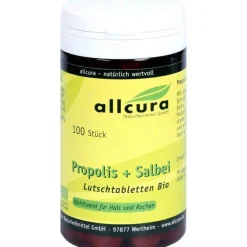 Clearance Propolis Salbei Lutschtabletten Bio, 100 St Propolis|Bonbons & Pastillen