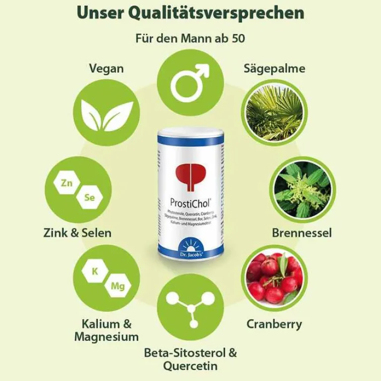 Hot Dr. Jacobs Prostichol Dr. Jacob`s Pulver, 252 g