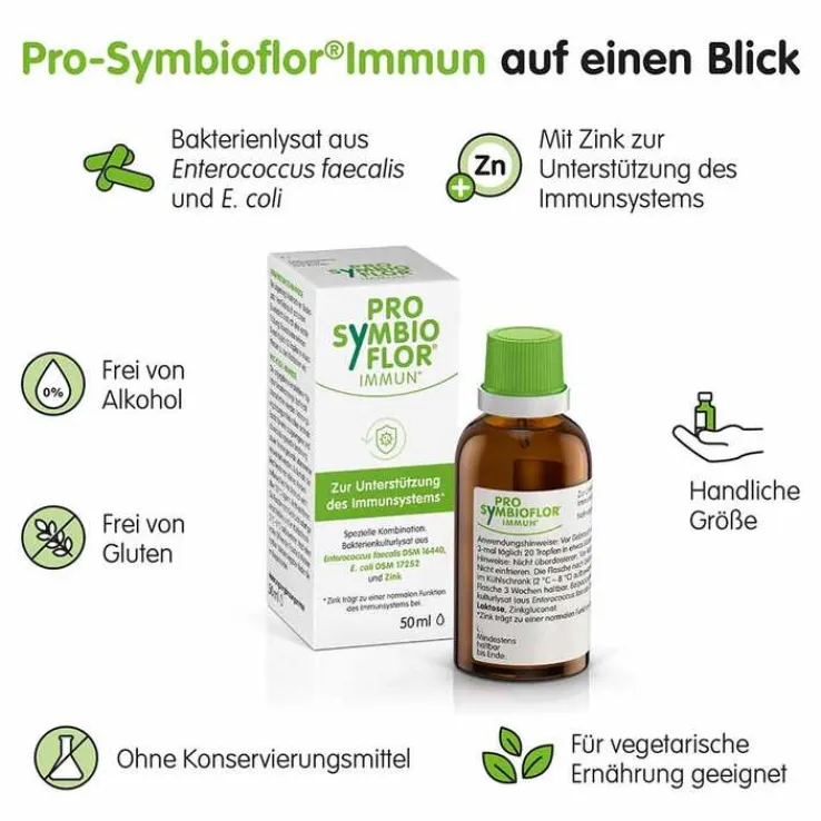 Pro-Symbioflor Immun mit Bakterienkulturen & Zink, 150 ml