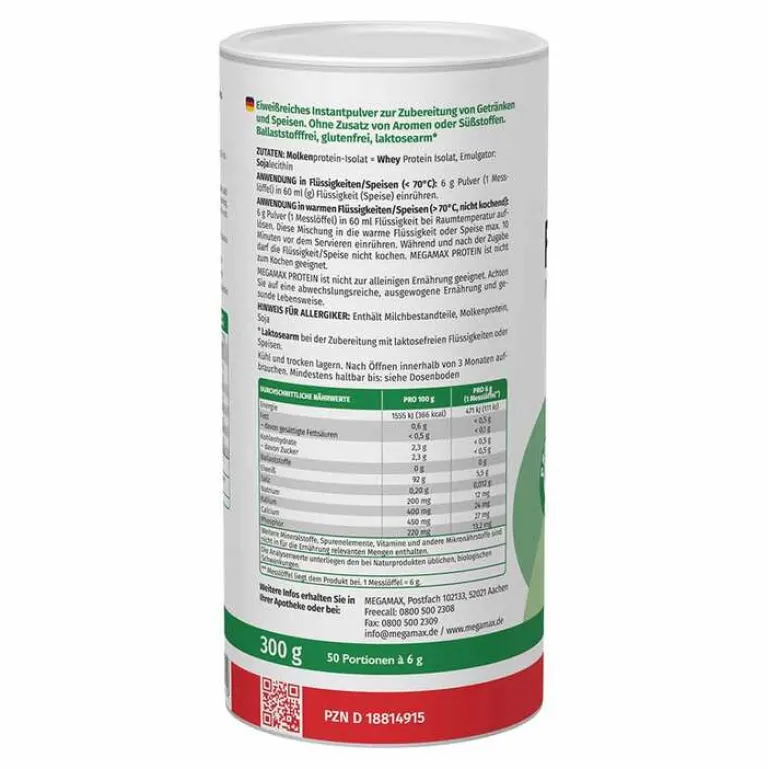 Discount Megamax Protein Powder instant , 300 g