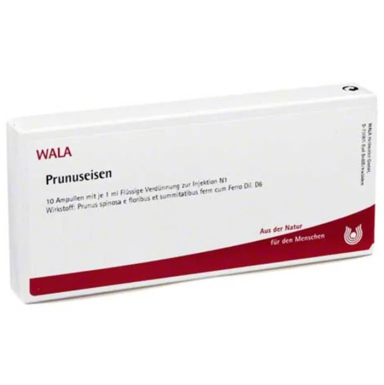 New Wala Prunuseisen Ampullen, 10X1 ml