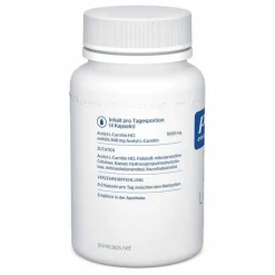 Pure Encapsulations Acetyl-L-Carnitin 250 mg Kapseln, 60 St