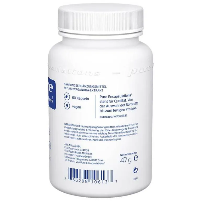Clearance Pure Encapsulations Ashwagandha Kapseln, 60 St