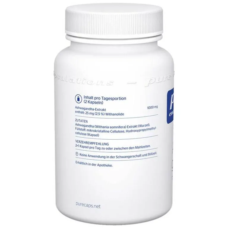 Clearance Pure Encapsulations Ashwagandha Kapseln, 60 St