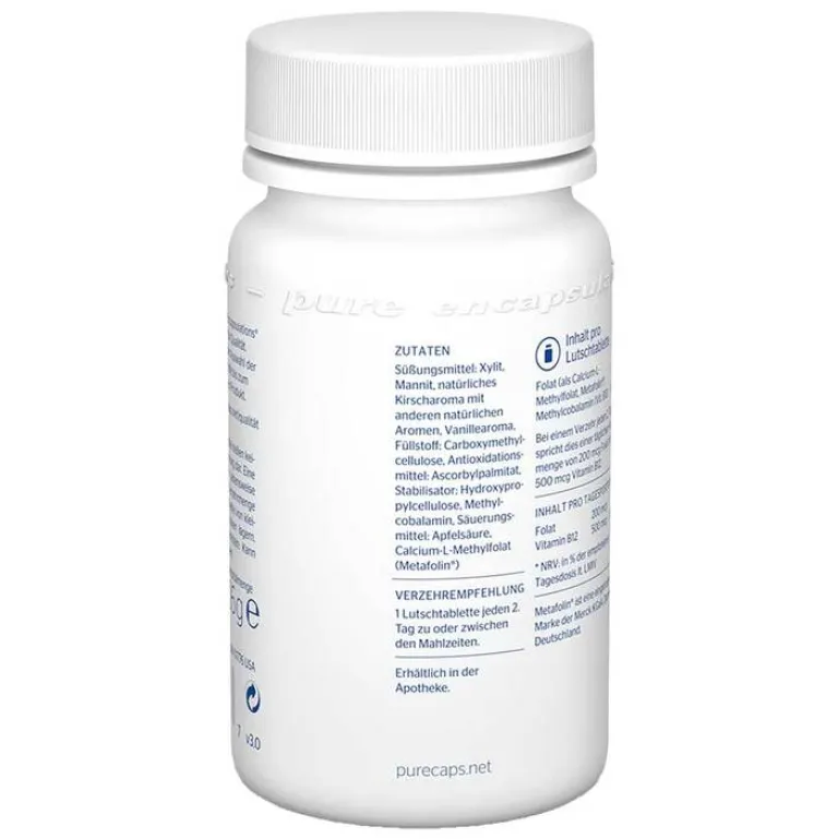 Outlet Pure Encapsulations B12 Folate melt Lutschtabletten , 90 St