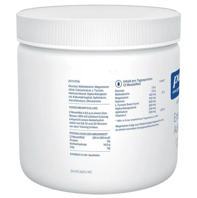 Outlet Energie & Ausdauer Pulver, 340 g Drinks