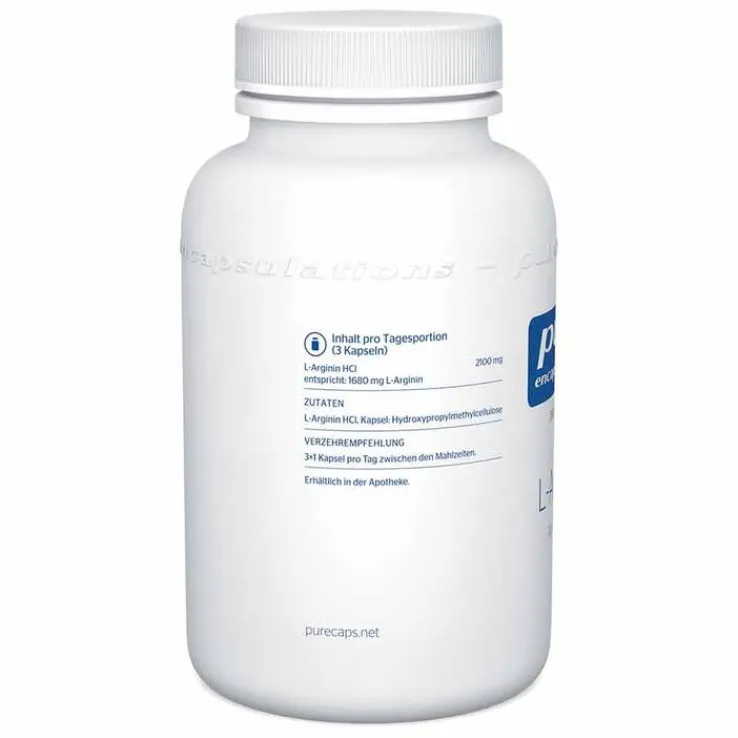 Pure Encapsulations L-Arginin Kapseln, 90 St