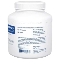Hot Pure Encapsulations Magnesium Magnesiumcitrat Kapseln, 180 St
