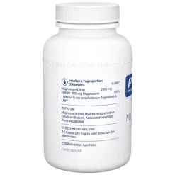 Pure Encapsulations Magnesium Magnesiumcitrat Kapseln, 90 St