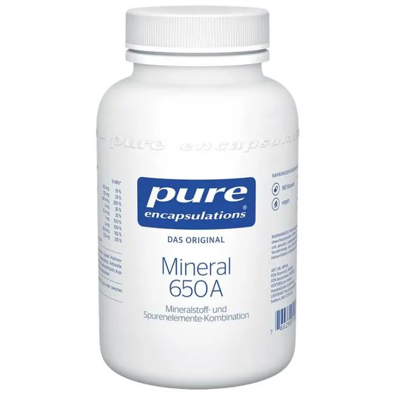 Discount Pure Encapsulations Mineral 650A Kapseln, 180 St