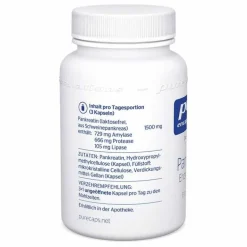 Pure Encapsulations Pankreatin Enzym Formel Kapseln, 60 St