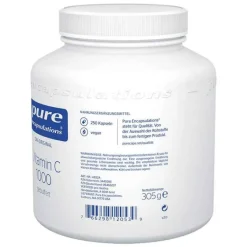 Best Vitamin C 1000 gepuffert Kapseln, 250 St Vitamin C (Ascorbinsäure)