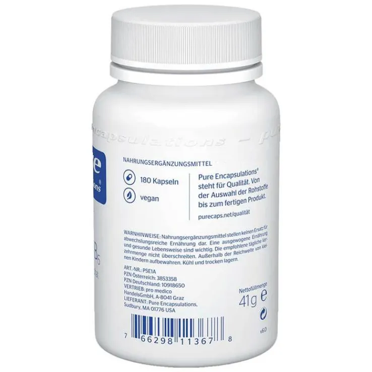 Pure Encapsulations Vitamin B6 P-5-P Kapseln, 180 St