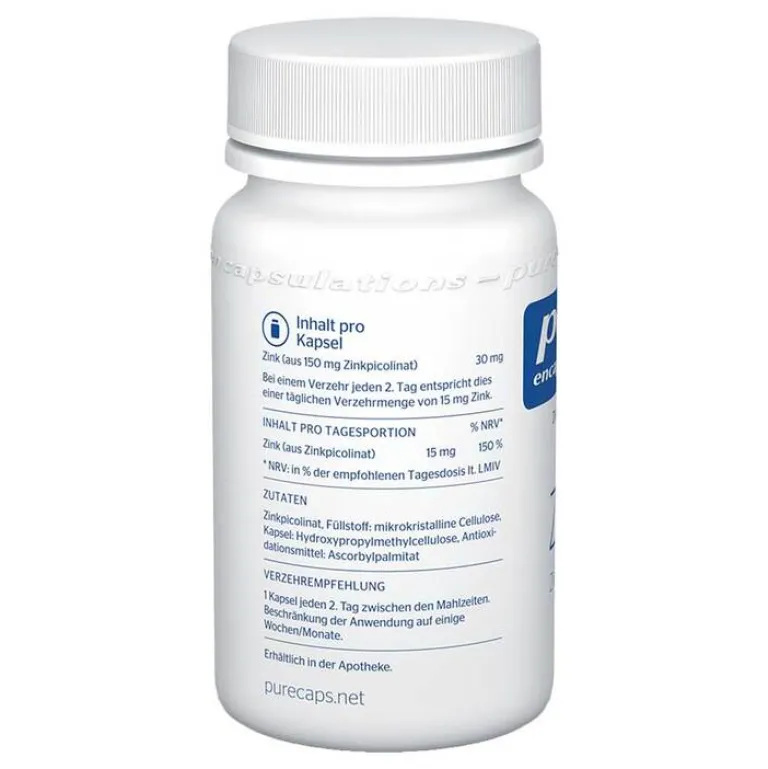 Zink Zinkpicolinat Kapseln, 60 St Zink