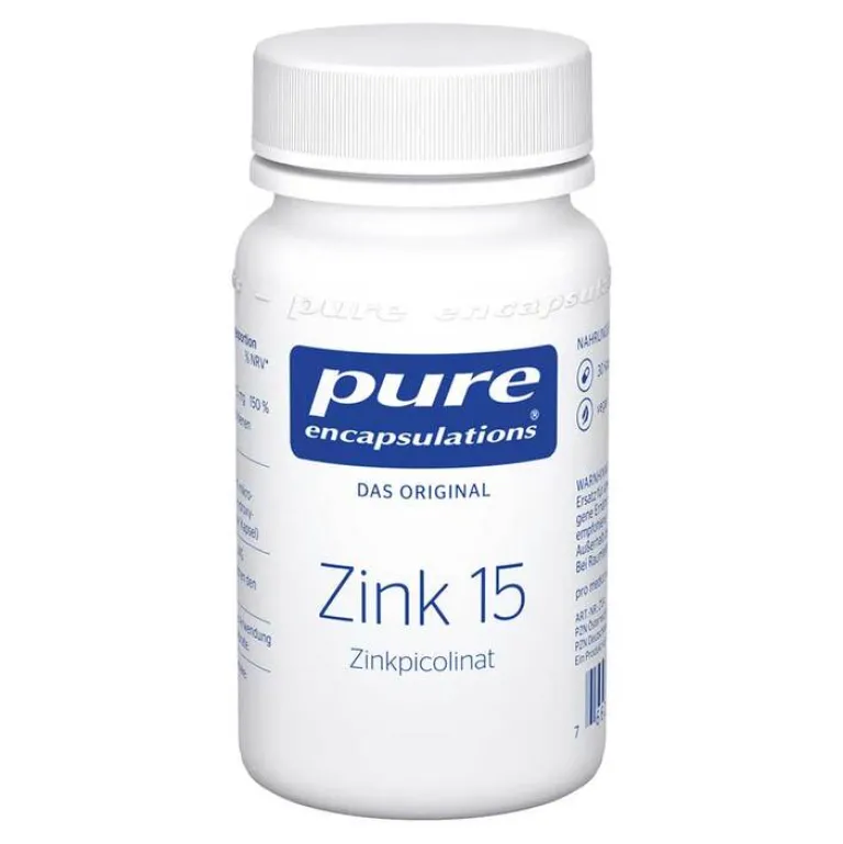 Pure Encapsulations Zink 15 Zinkpicolinat Kapseln, 30 St