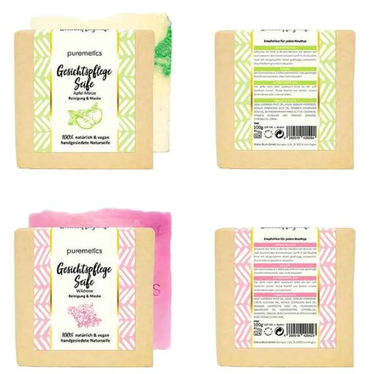 Best Puremetics Seifenminis + Seifenbox, 1 St Shampoos|Reinigung