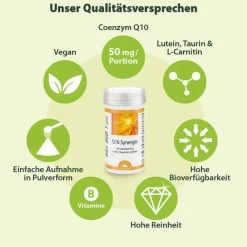 New Dr. Jacobs Q10 Synergie Pulver, 80 g