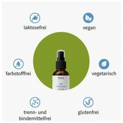 Clearance Q10 Ubiquinol vegan Spray, 100 ml Coenzym Q10