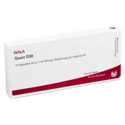New Quarz D 30 Ampullen, 10X1 ml Haut