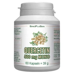 Quercetin 500 mg Mono Kapseln, 60 St