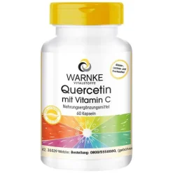 Quercetin mit Vitamin C Kapseln, 60 St
