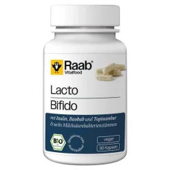 New Raab Vitalfood Lacto + Bifido Bio Kapseln, 90 St