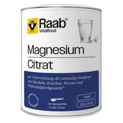 Best Vitalfood Magnesiumcitrat Pulver, 200 g Magnesium