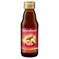 Hot Rabenhorst 11 Plus 11 Multivitaminmehrfrucht Saft gelb, 125 ml