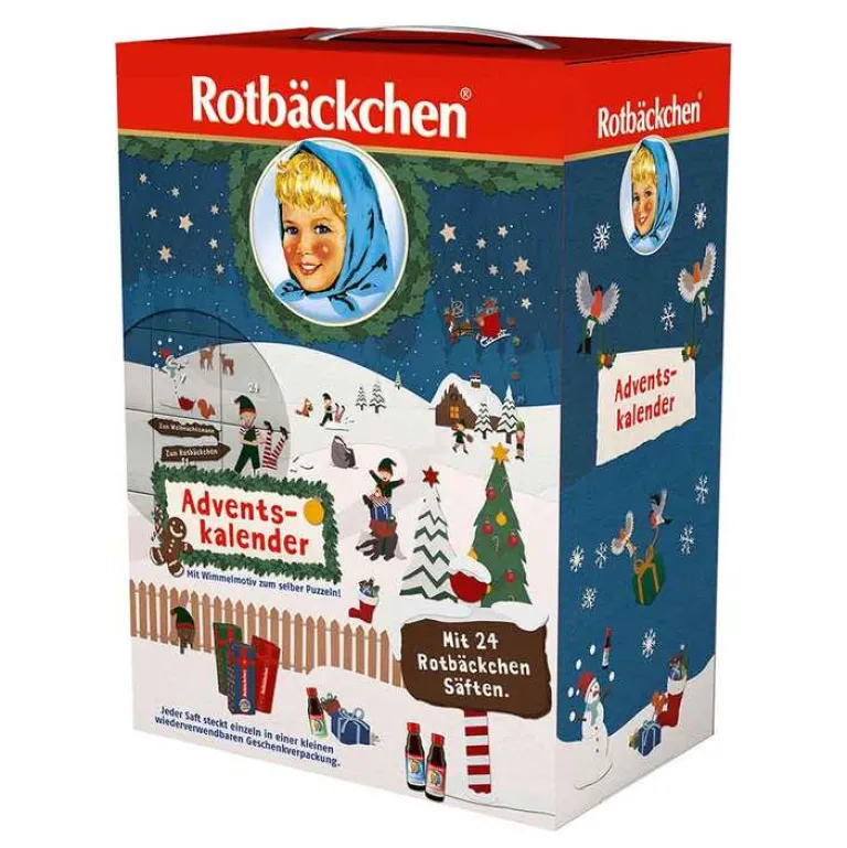 New Rabenhorst Adventskalender, 24X125 ml Säfte