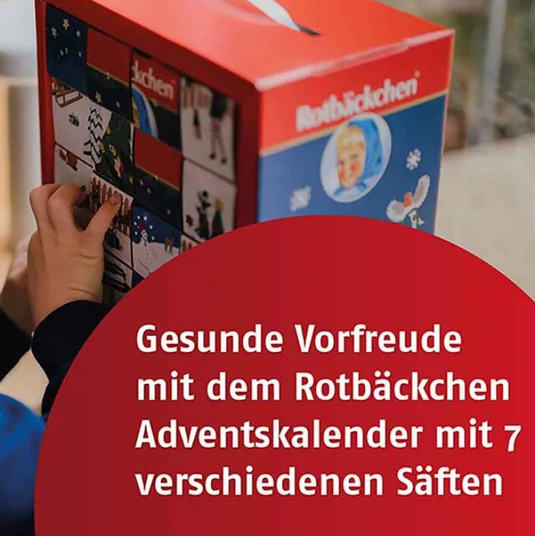 New Rabenhorst Adventskalender, 24X125 ml Säfte