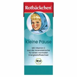 Sale Rabenhorst Rotbäckchen Kleine Pause Bio Saft Tetra, 200 ml