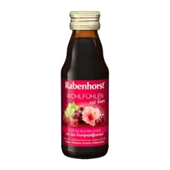Rabenhorst Wohlfühlen mit Eisen mini Saft, 125 ml