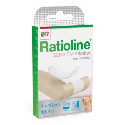 Online Ratioline ® SENSITIV Pflaster 4 cm x 1 m, 1 St