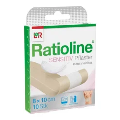 Ratioline® SENSITIV Pflaster 8 cm x 1 m, 1 St