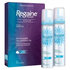 Clearance Frauen Schaum 50 mg/g, 2X60 g Mittel Gegen Haarausfall