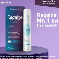 Clearance Frauen Schaum 50 mg/g, 2X60 g Mittel Gegen Haarausfall