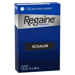 Hot Regaine Männer Schaum 5%, 3X60 ml