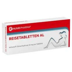 Discount REISETABLETTEN AL, 20 St Mittel Gegen Durchfall & Erbrechen|Übelkeit & Erbrechen