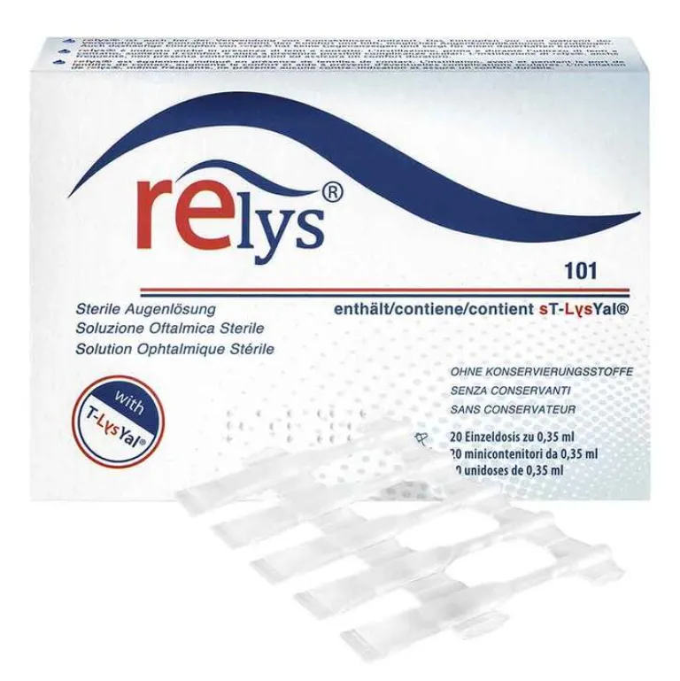 Outlet Relys Augentropfen Einmaldosen, 20X0.35 ml