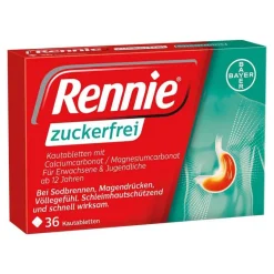 Clearance zuckerfrei Kautabletten, 36 St Sodbrennen Medikamente|Magentabletten