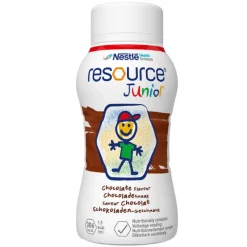 Outlet Resource Junior Schokoladen-Geschmack flüssig, 4X200 ml