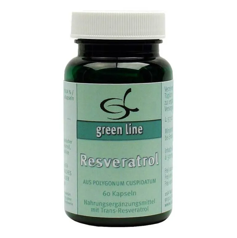Best Resveratrol Kapseln von Green Line, 60 St Resveratrol