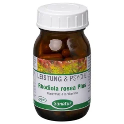 Online Sanatur Rhodiola Rosea Plus B-Vitamine Kapseln, 60 St