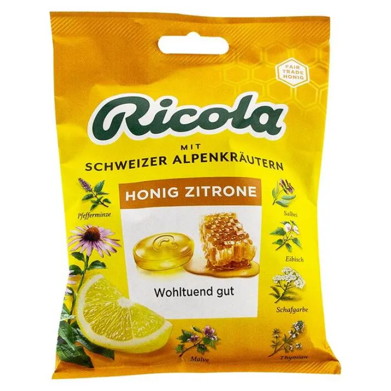 Best mit Zucker Beutel Echinacea Honig Zitrone Bonbons, 75 g Husten & Halsbonbons
