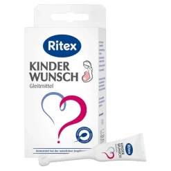 Online Ritex KINDERWUNSCH Gleitmittel, 8X4 ml