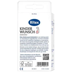 Online Ritex KINDERWUNSCH Gleitmittel, 8X4 ml
