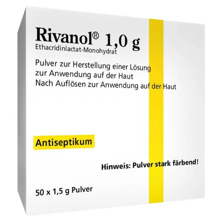 Rivanol 1,0 g Pulver, 50 St